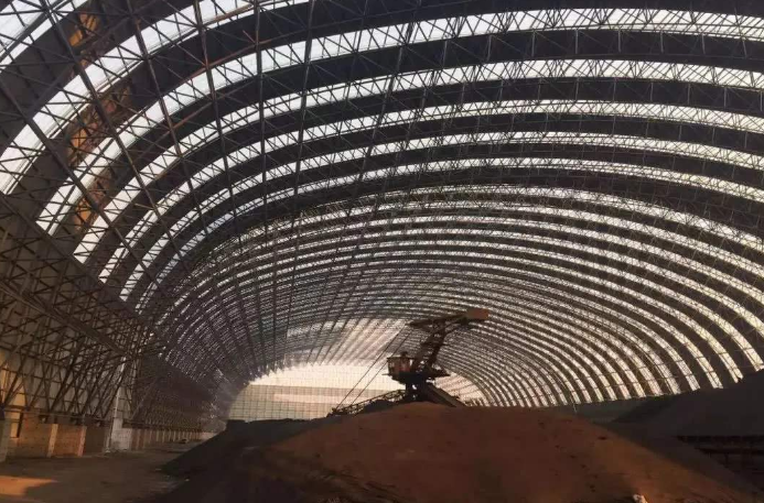 台湾概述原料场封闭技术的特点和类型
